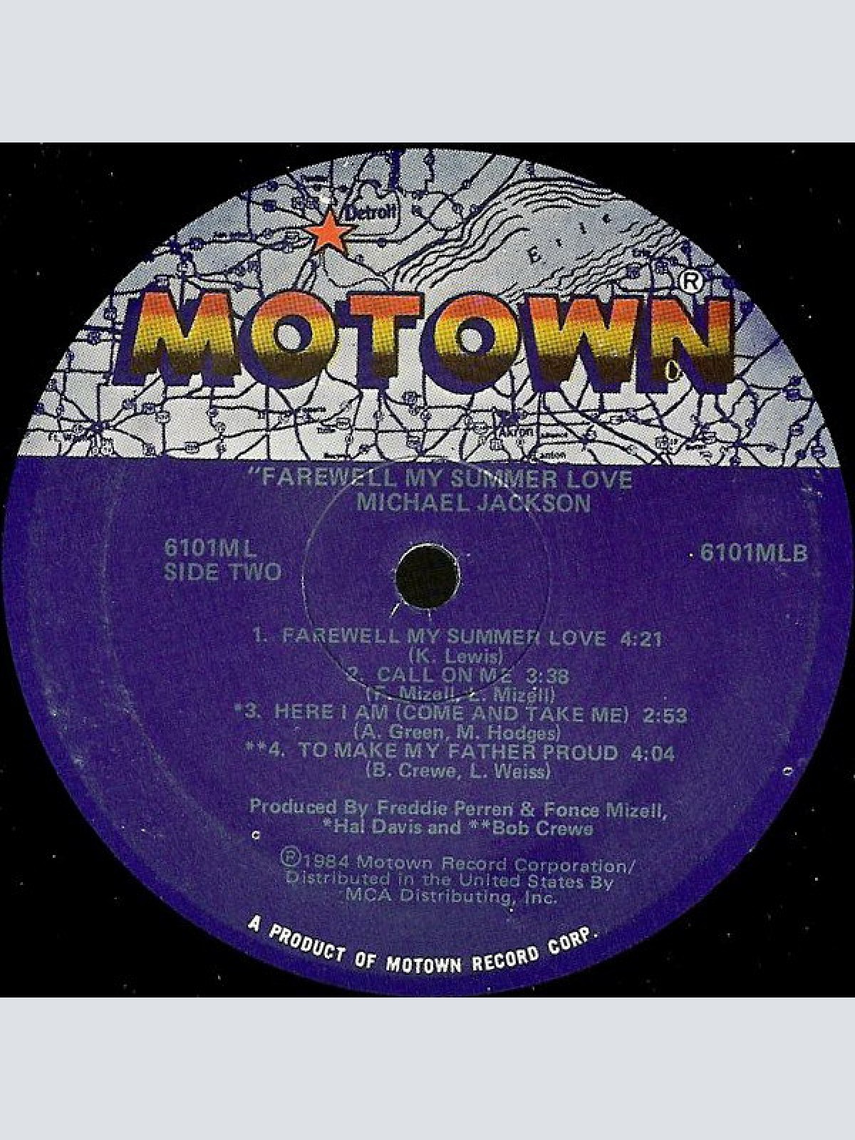 Vinyl / Michael Jackson - Farewell My Summer Love
