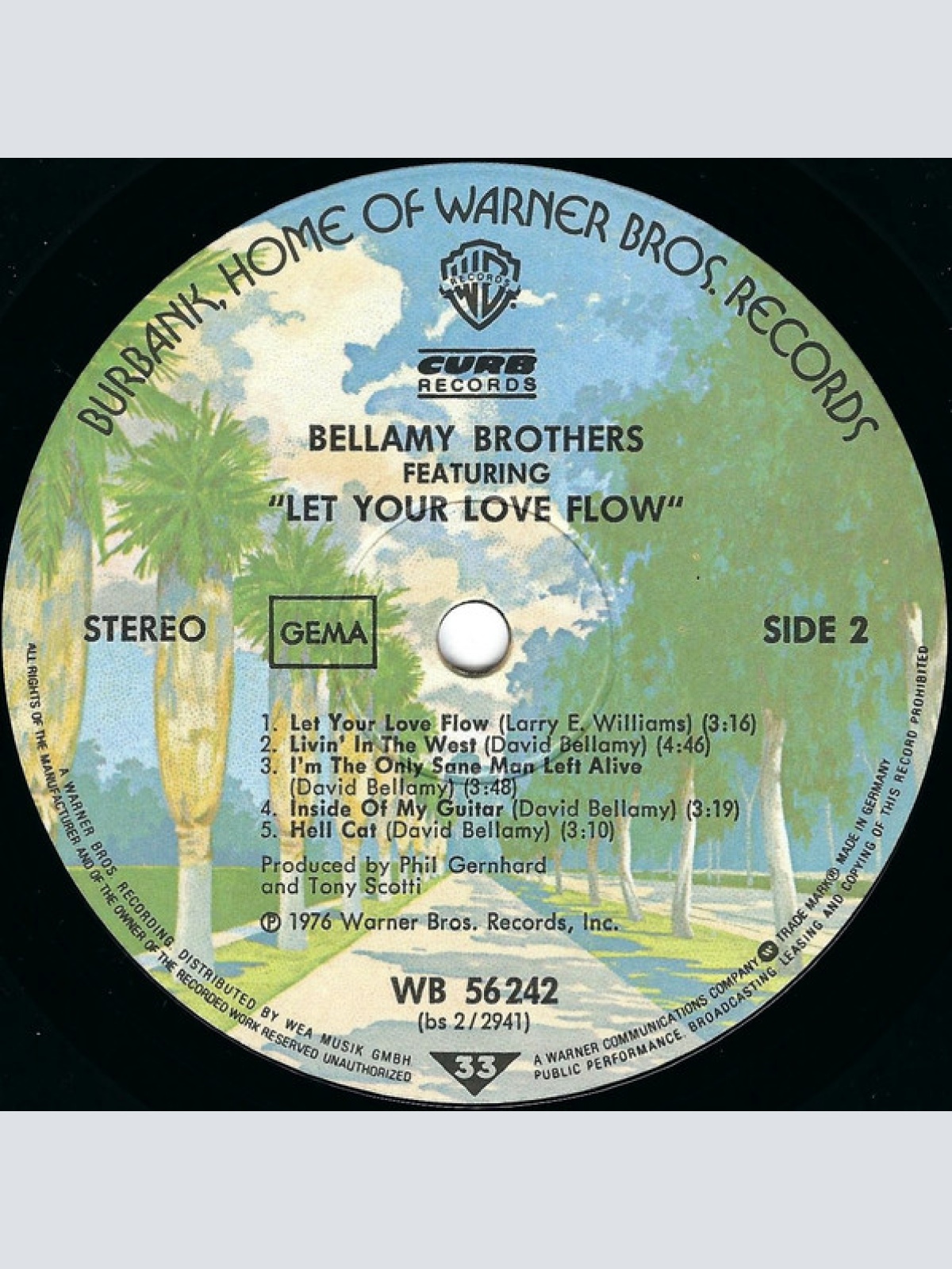Vinyl / The Bellamy Brothers* - Let Your Love Flow