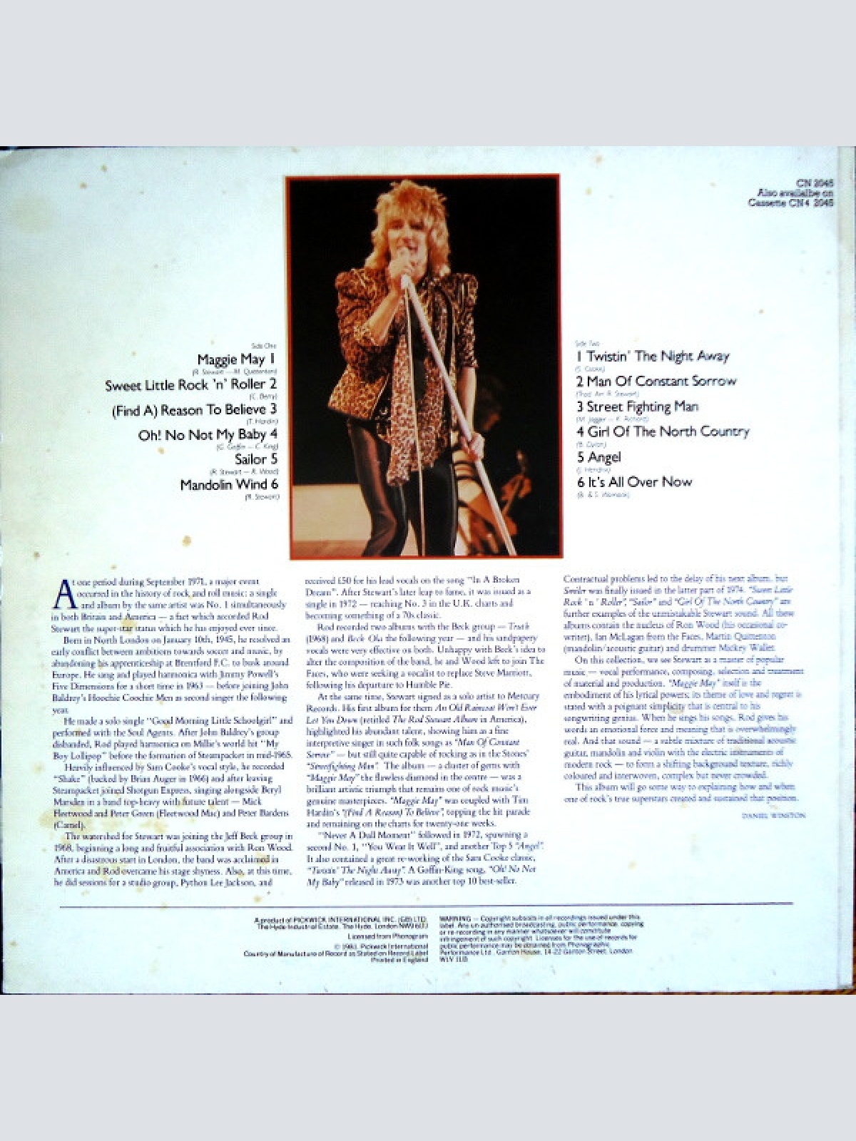 Vinyl / Rod Stewart - Maggie May