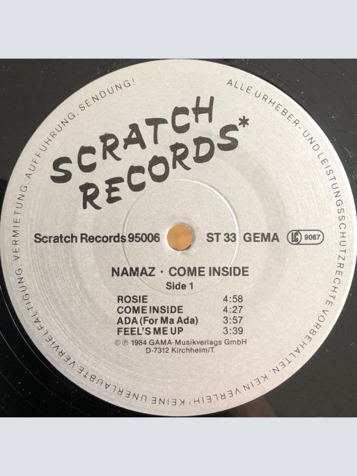 Vinyl / Namaz - Come Inside