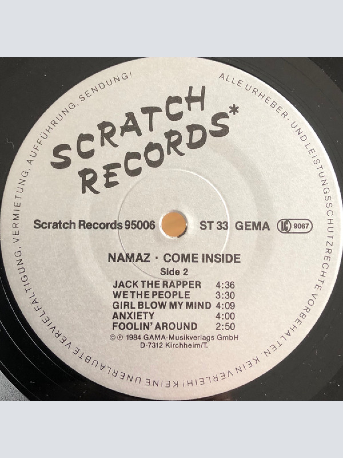 Vinyl / Namaz - Come Inside