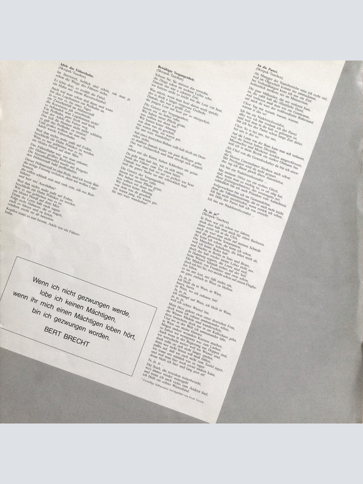 Vinyl / Tauchen + Skrepek - Es Brennt Der Hut - Eine Reise Nach Ödenteich