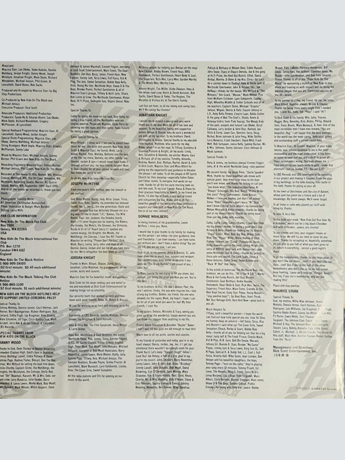 Vinyl / New Kids On The Block - Step By Step