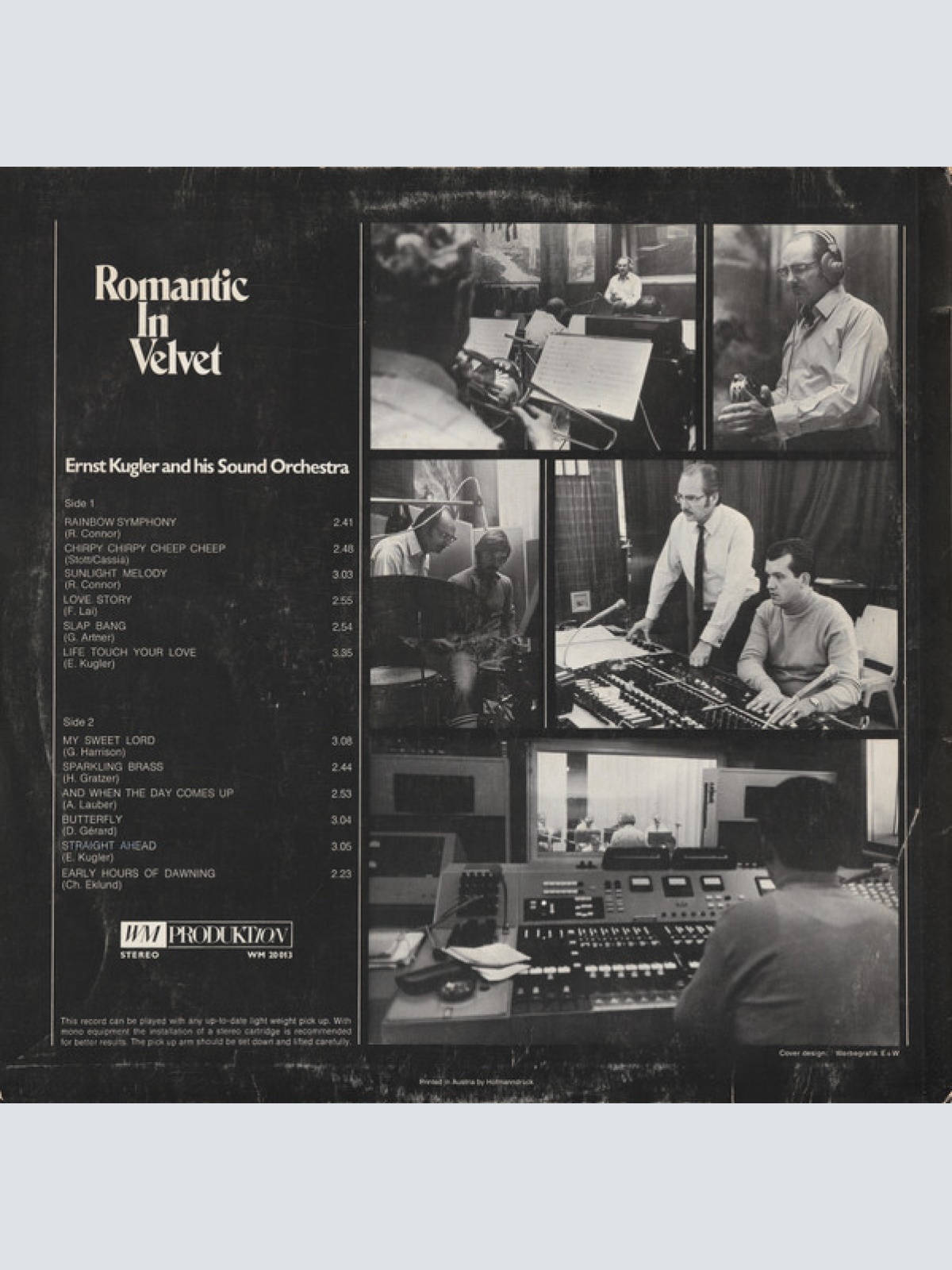 Vinyl / Ernst Kugler Und Sein Orchester - Romantic In Velvet