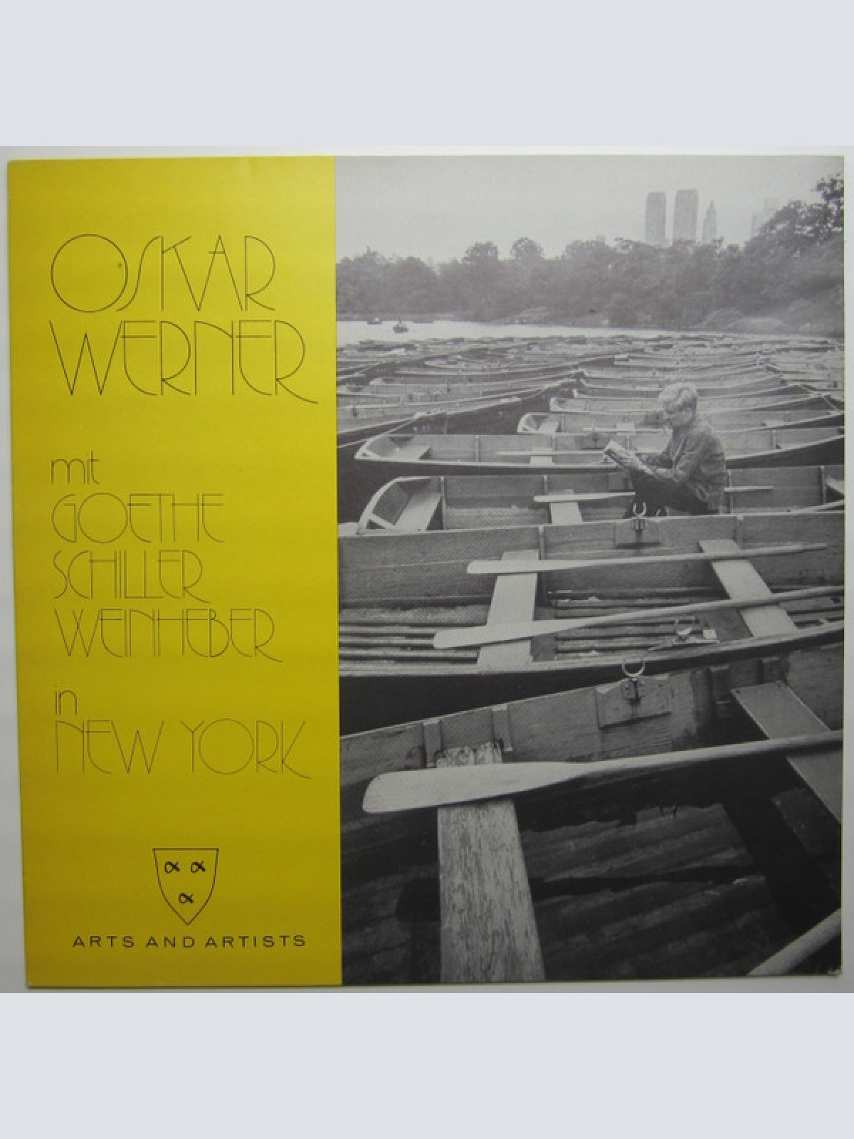 Vinyl / Oskar Werner - Mit Goethe Schiller Weinheber In New York