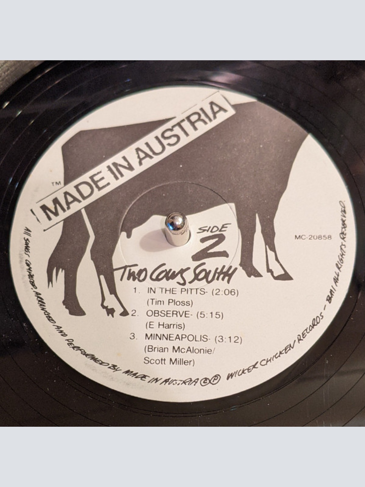 Vinyl / Made In Austria - Two Cows South