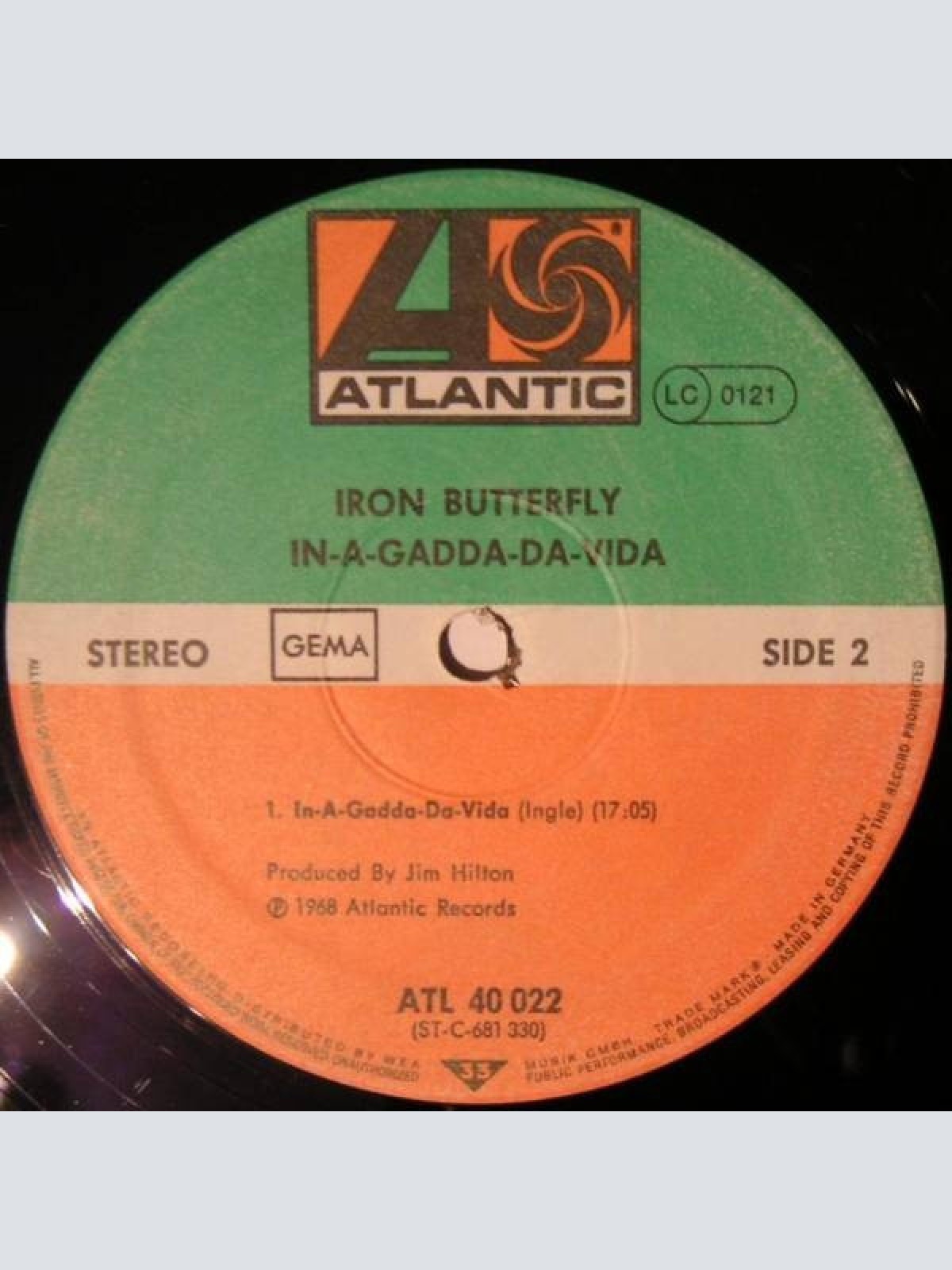 Vinyl / Iron Butterfly - In-A-Gadda-Da-Vida
