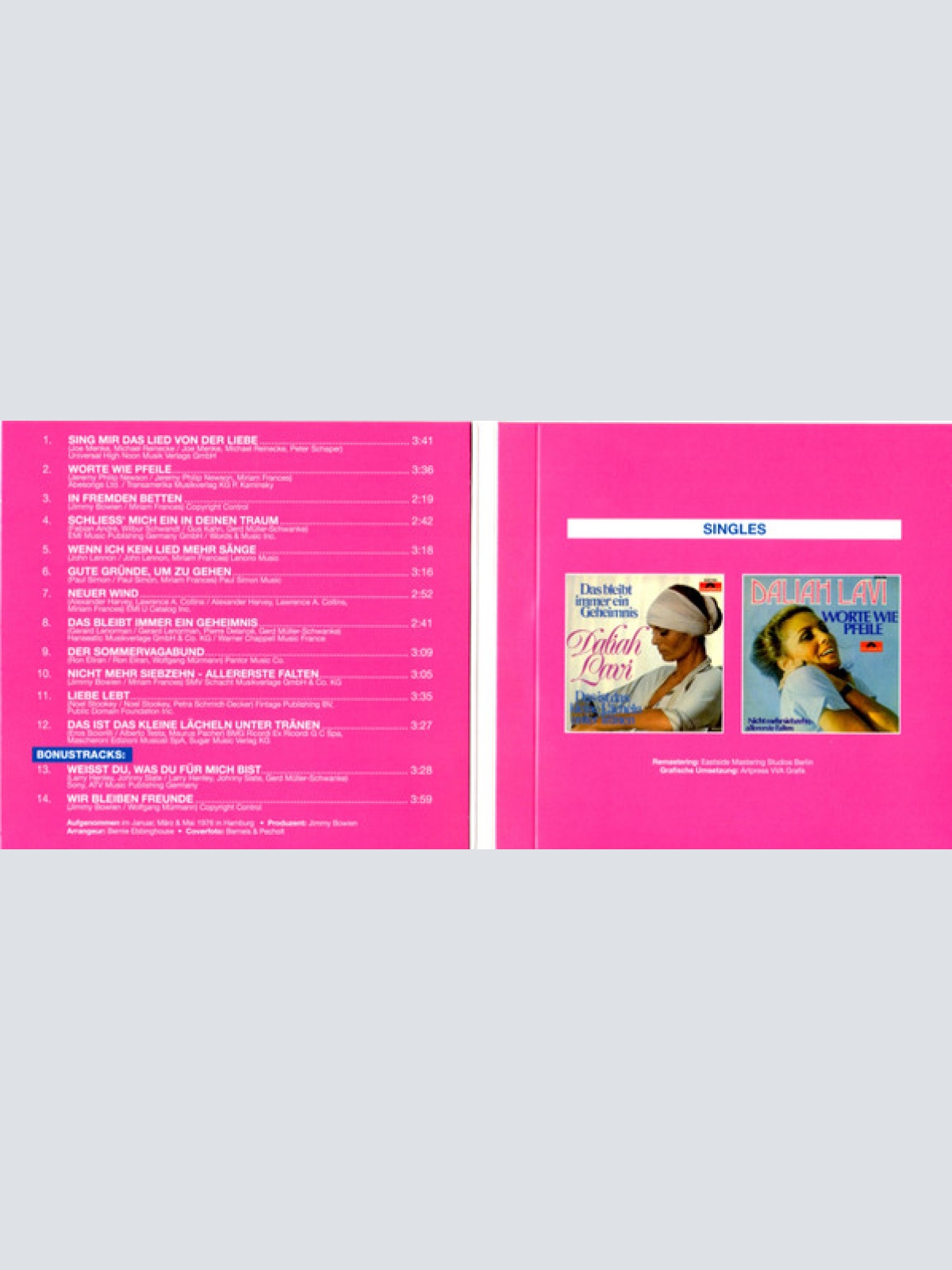 CD / Daliah Lavi - Album-Box