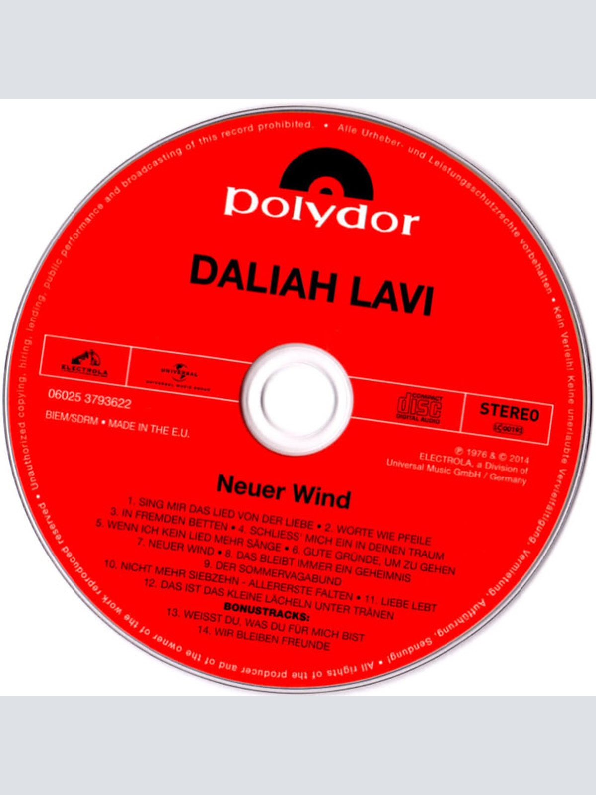 CD / Daliah Lavi - Album-Box