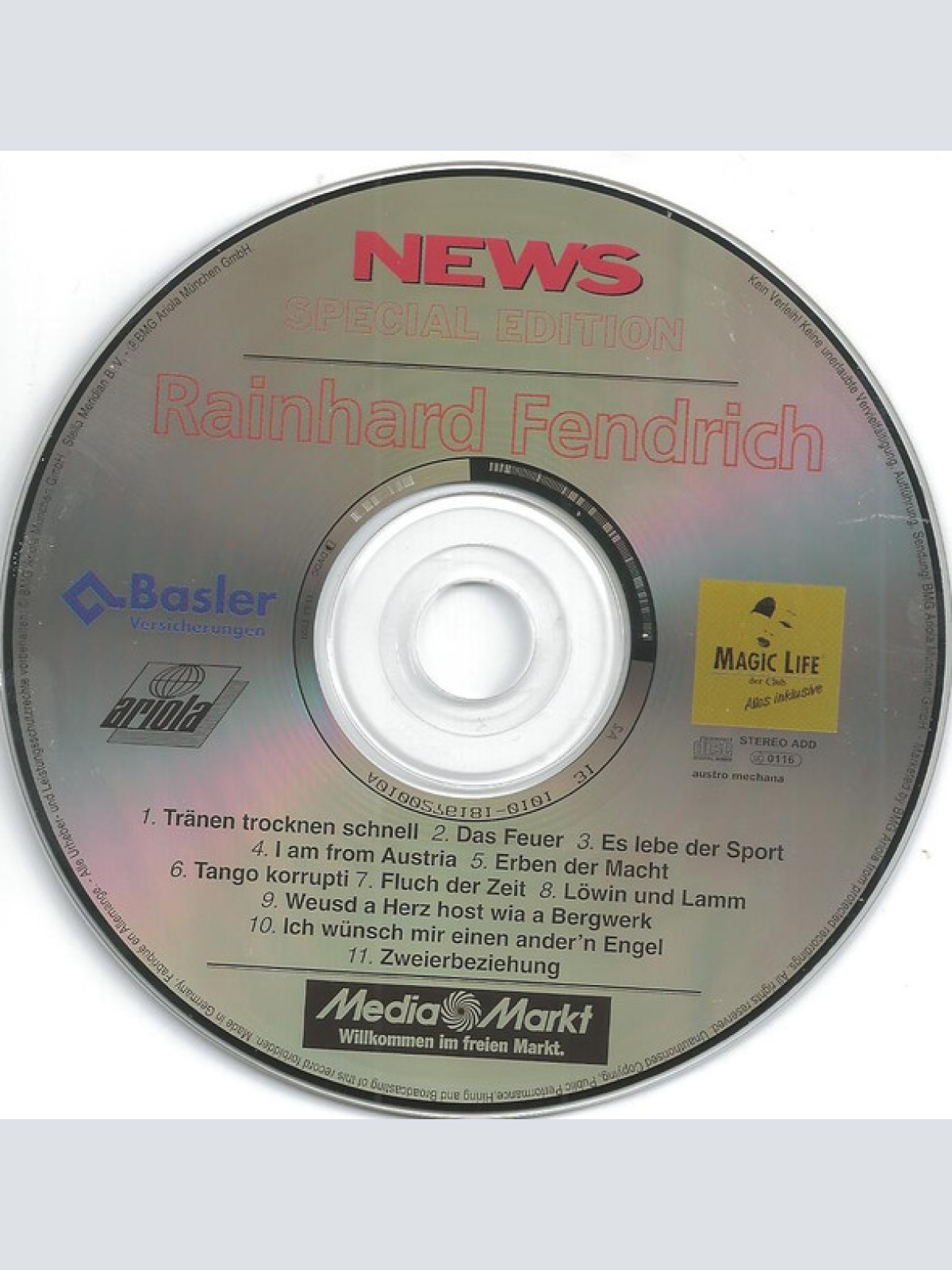 CD / Rainhard Fendrich - News Special Edition