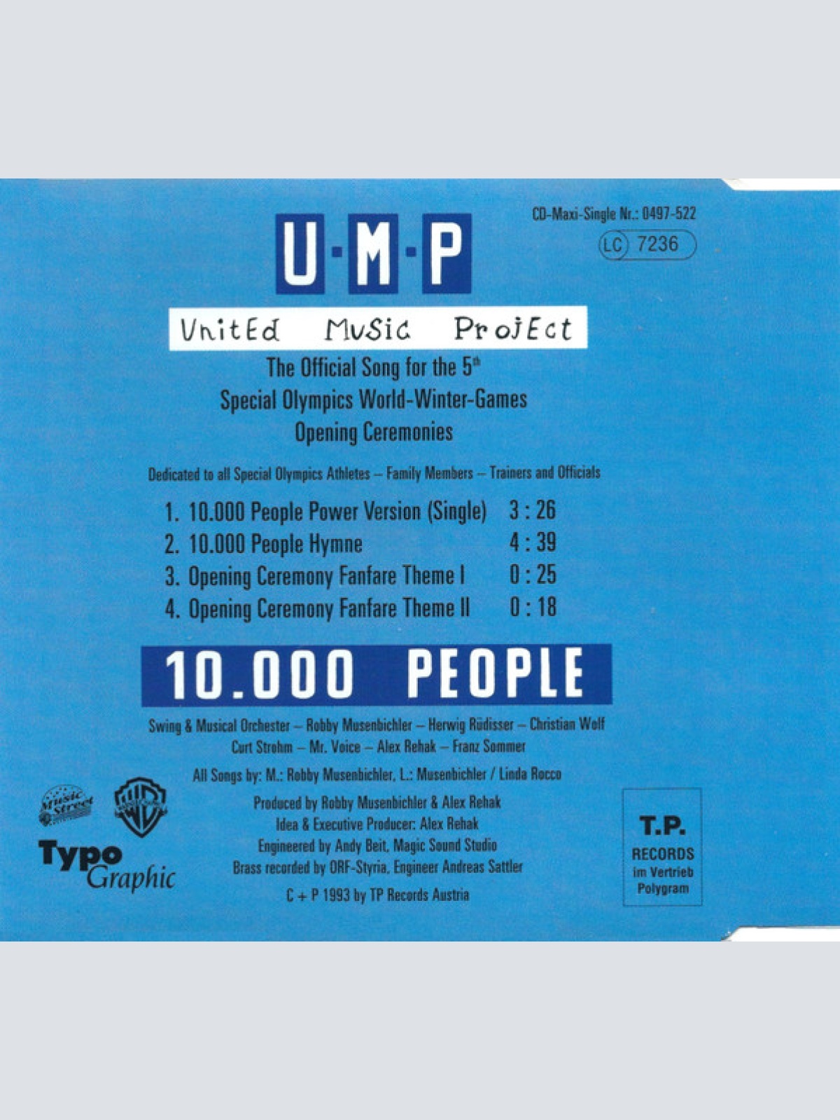 CD / United Music Project - U•M•P* - 10.000 People