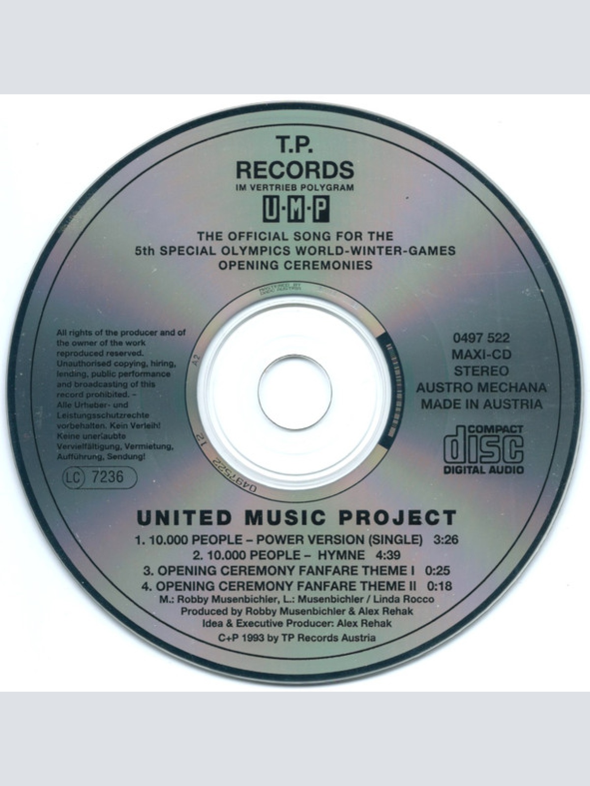 CD / United Music Project - U•M•P* - 10.000 People