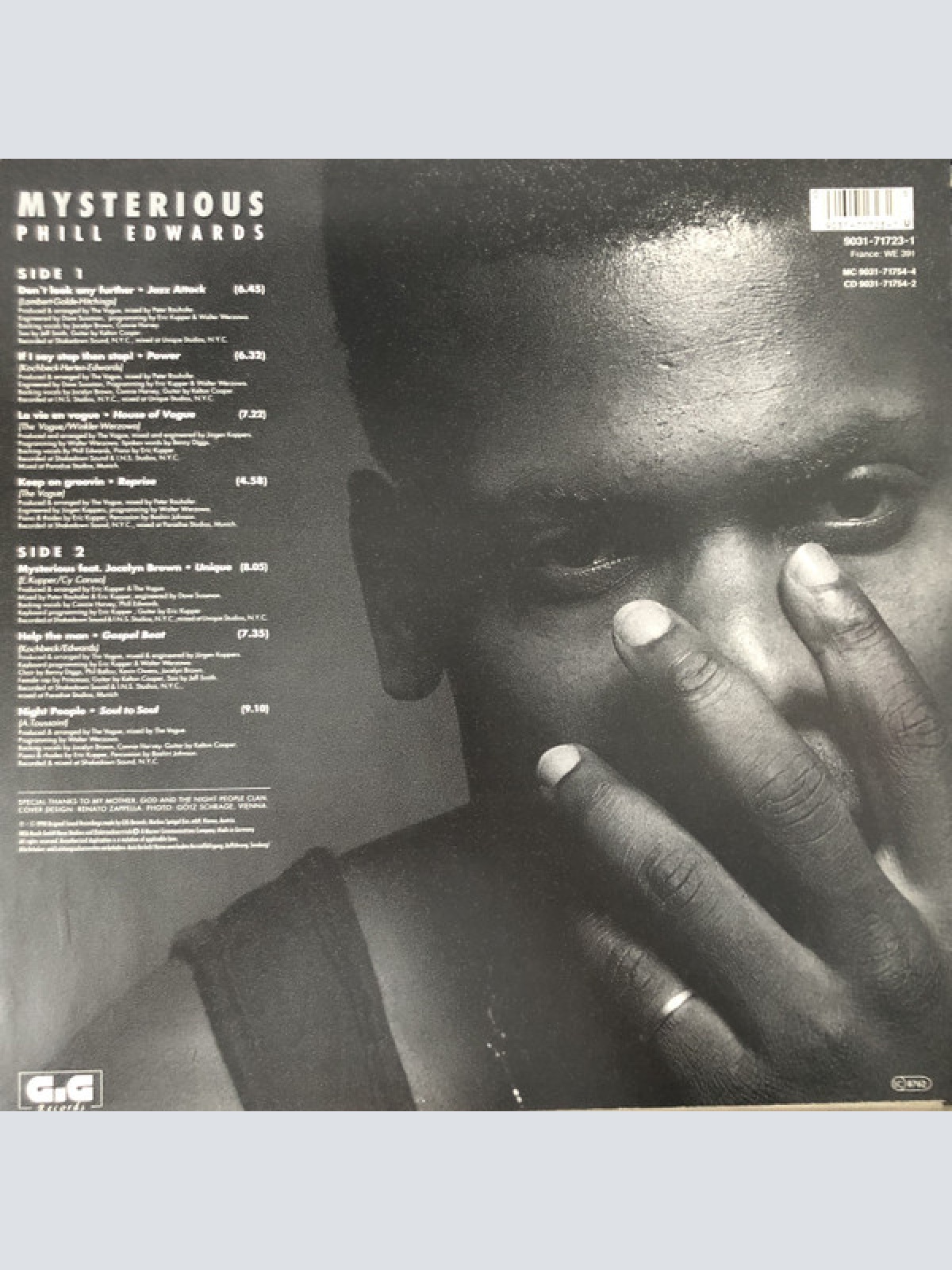 Vinyl / Phill Edwards - Mysterious