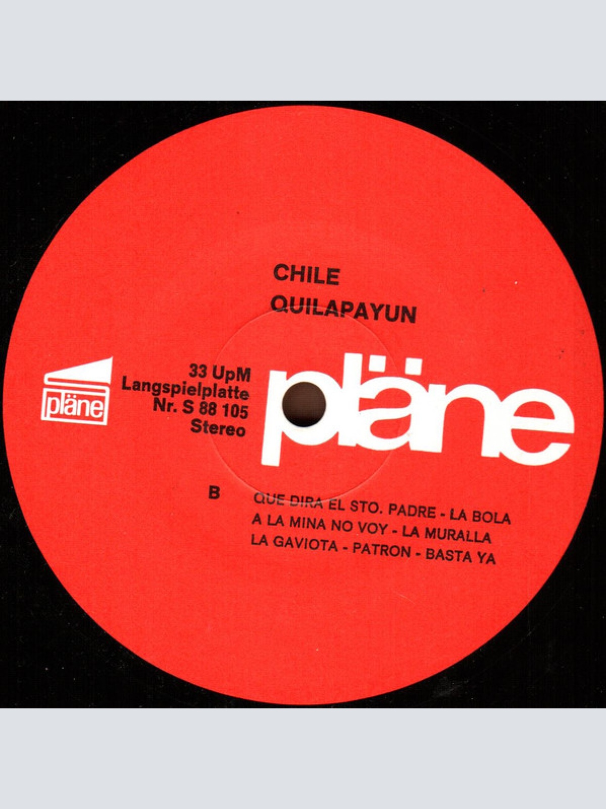 Vinyl / Quilapayún - Chile