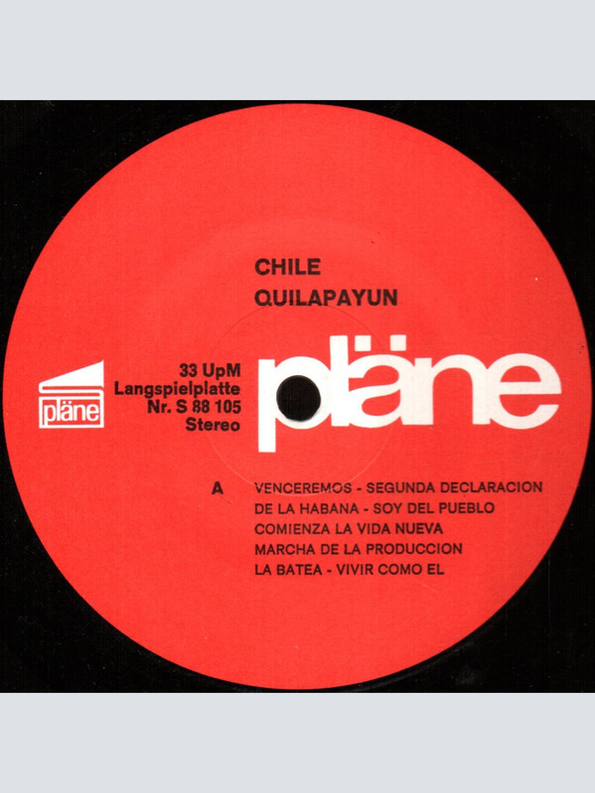 Vinyl / Quilapayún - Chile