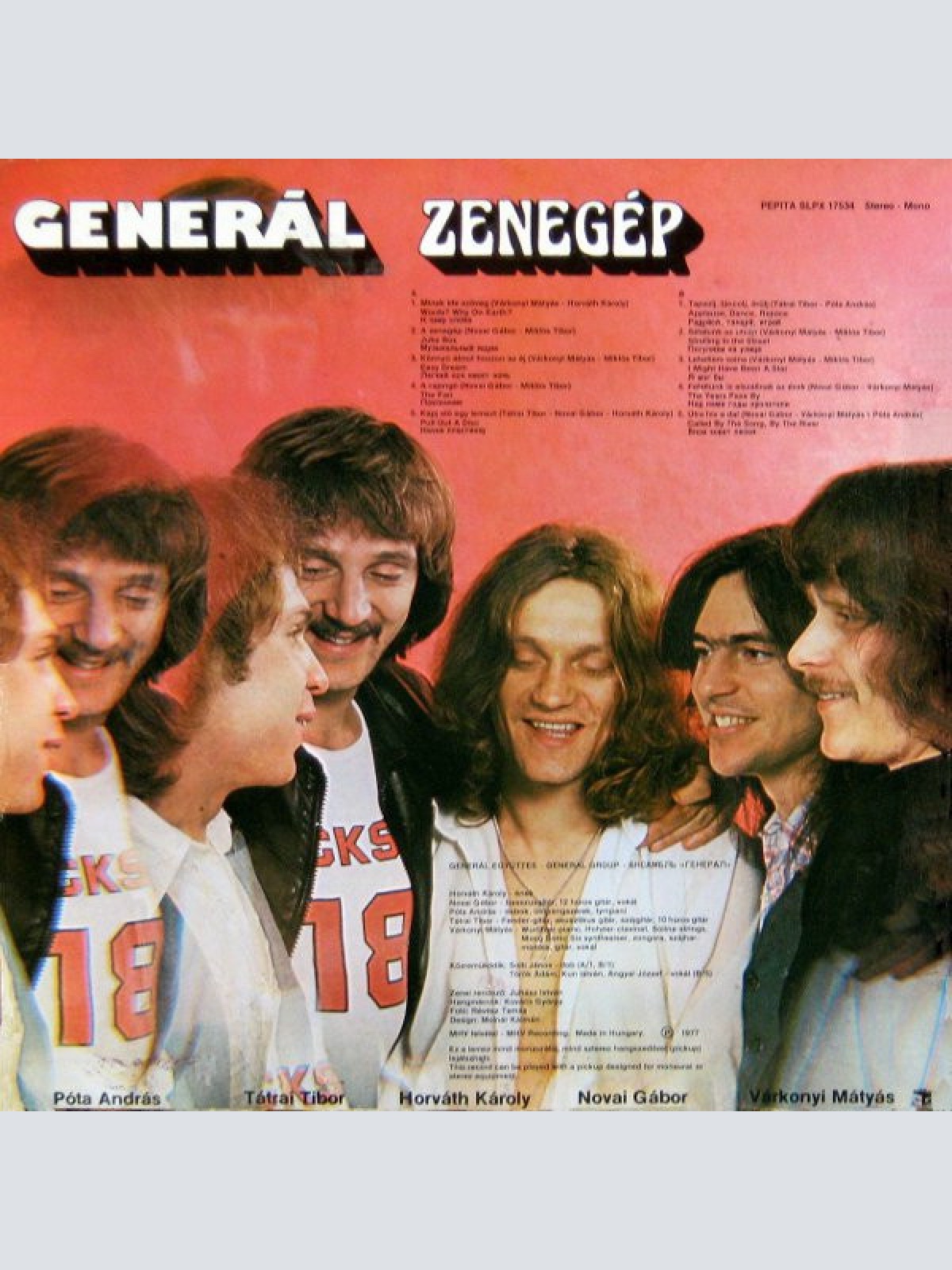 Vinyl / Generál* - Zenegép