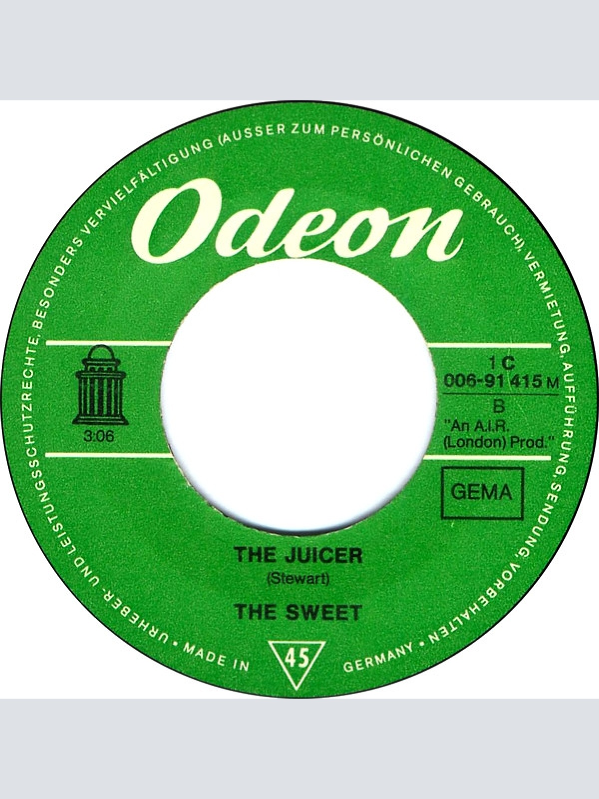 Vinyl / The Sweet - All You'll Ever Get From Me