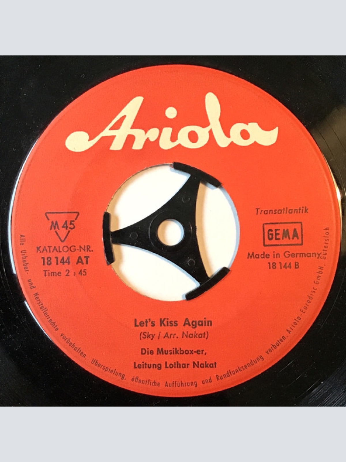 Vinyl / Die Musikbox-er - Letkiss