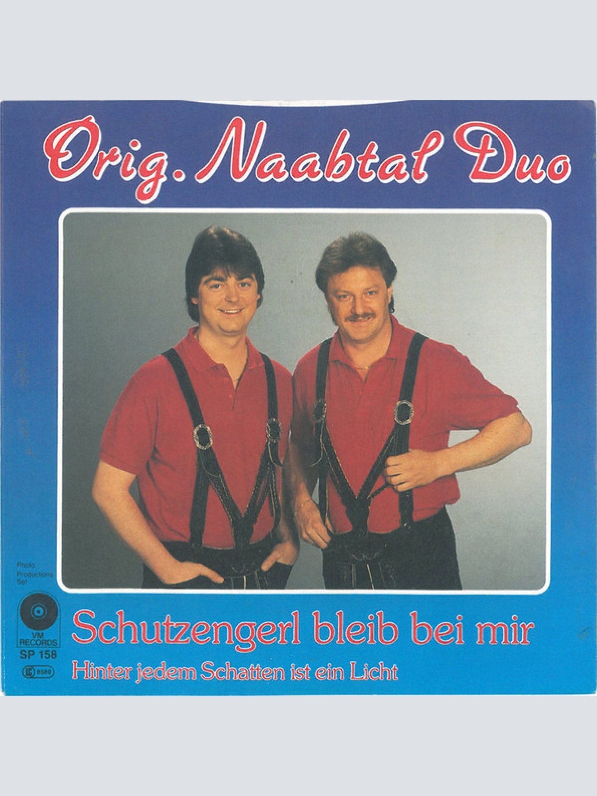 Vinyl / Orig. Naabtal Duo* - Schutzengerl Bleib Bei Mir