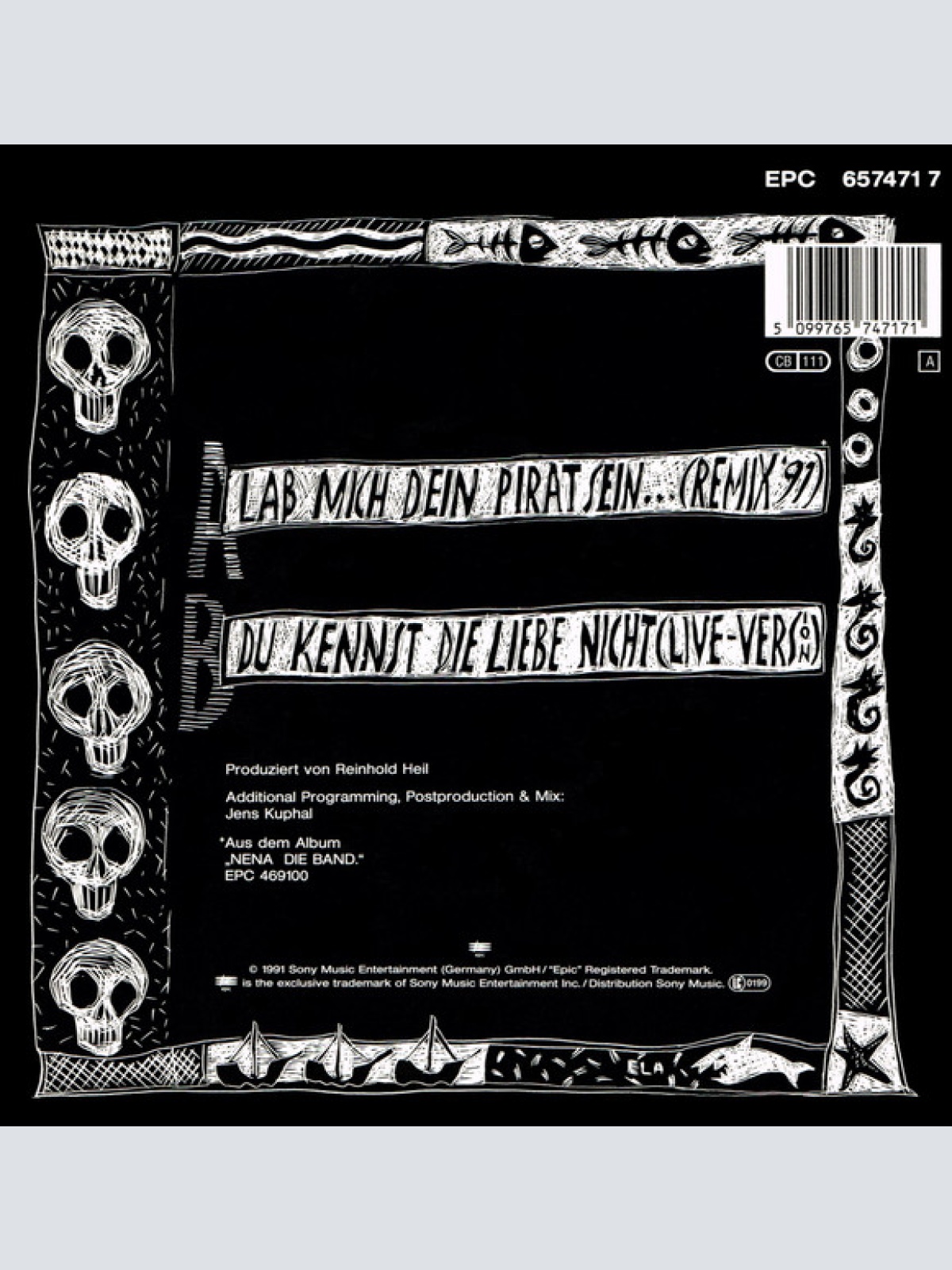 Vinyl / Nena - Laß Mich Dein Pirat Sein...