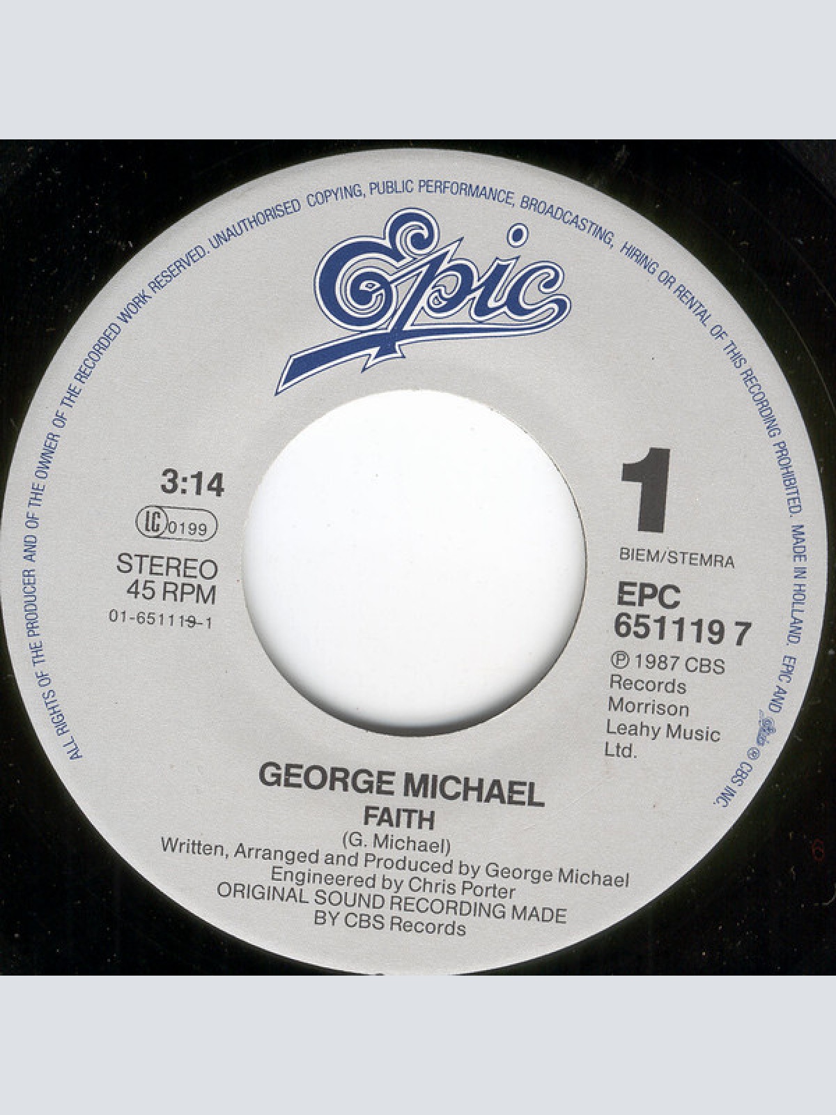 Vinyl / George Michael - Faith