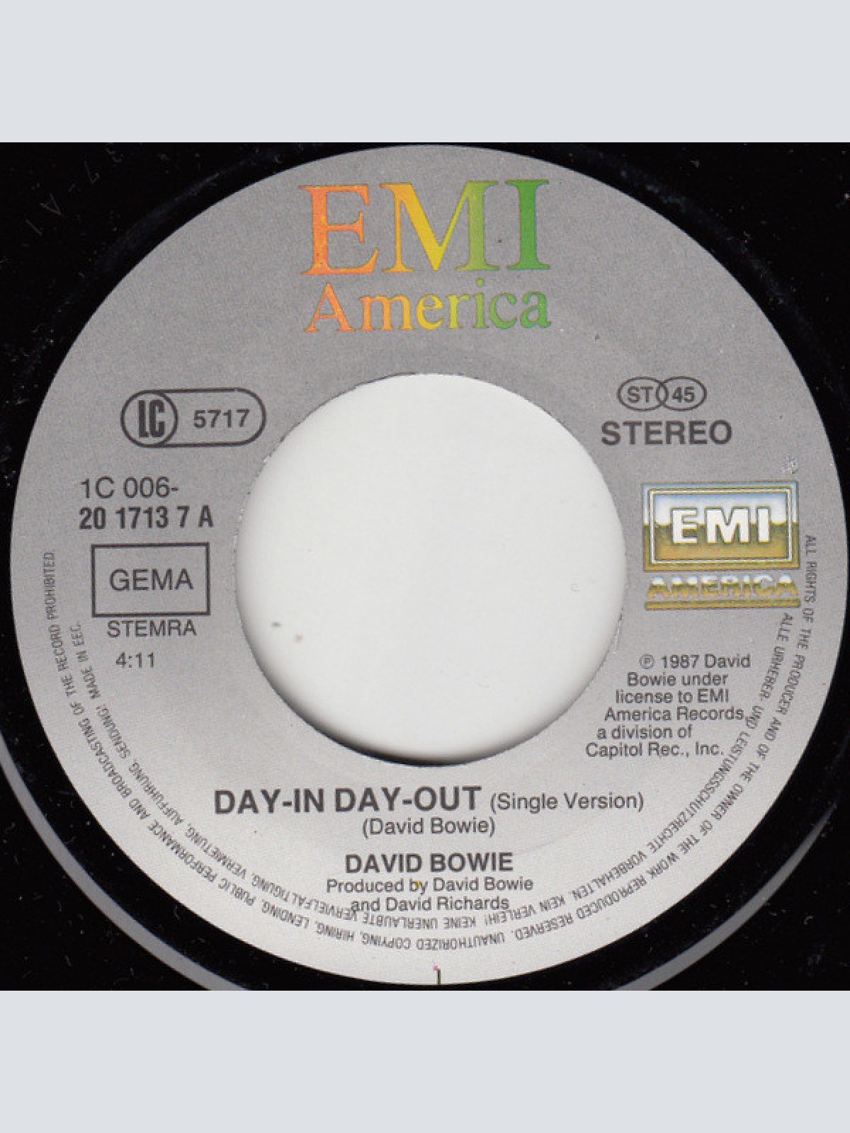 Vinyl / David Bowie - Day-In Day-Out