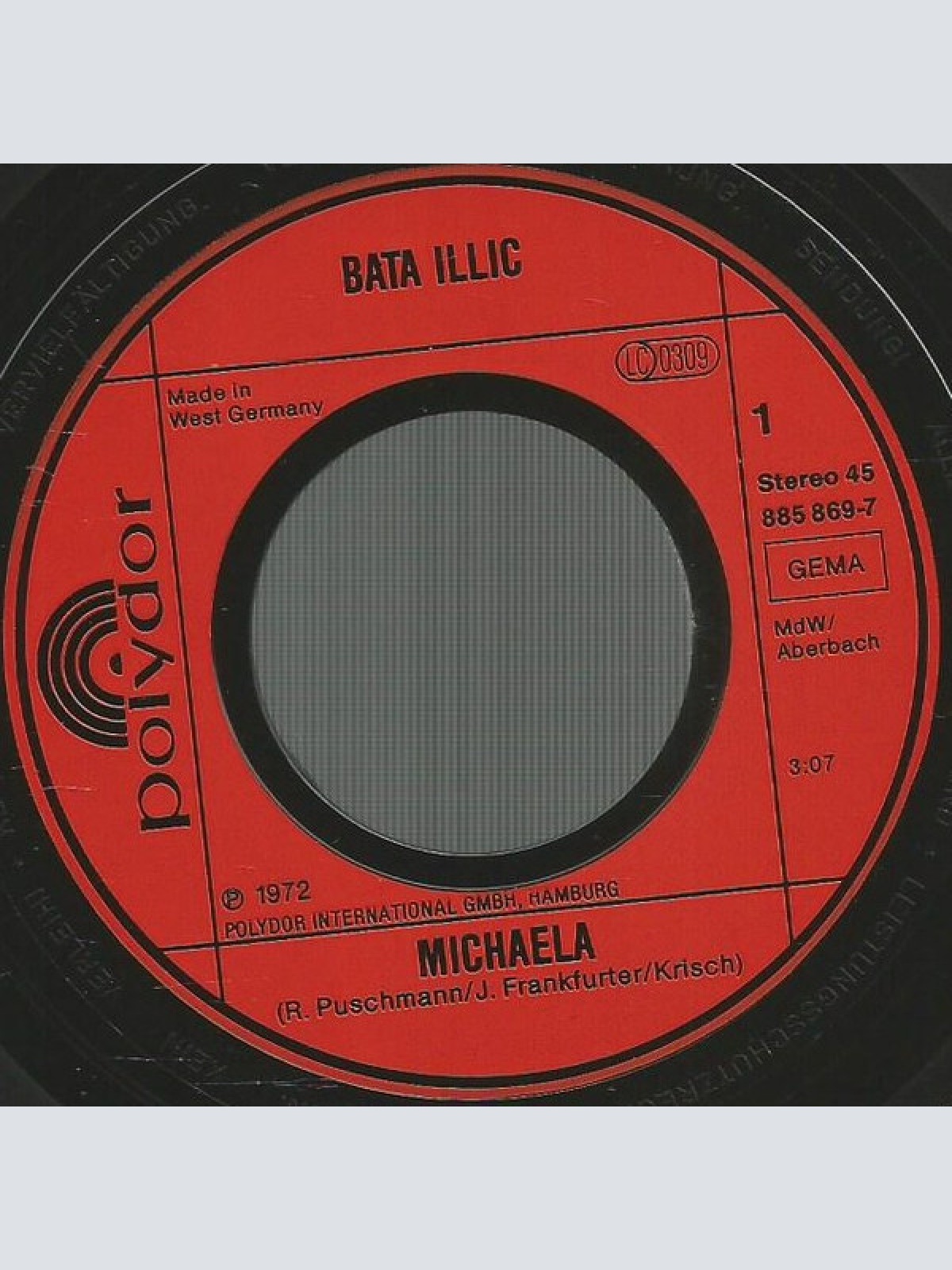 Vinyl / Bata Illic - Michaela