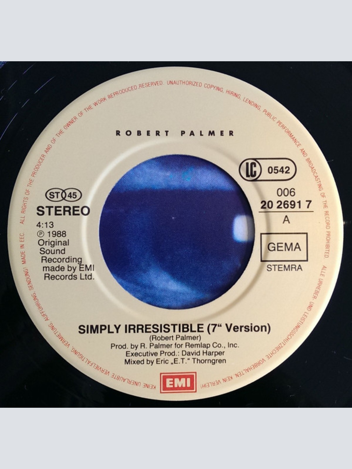 Vinyl / Robert Palmer - Simply Irresistible