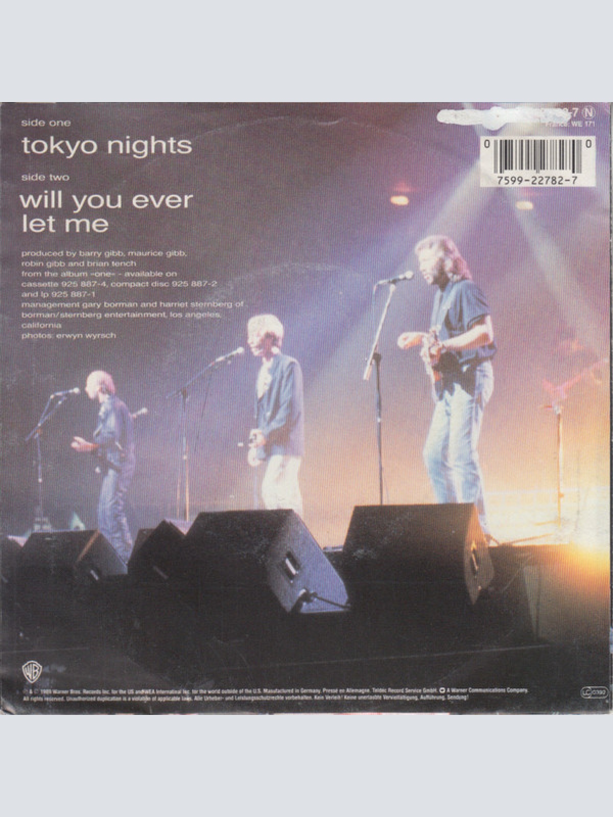 Vinyl / Bee Gees - Tokyo Nights