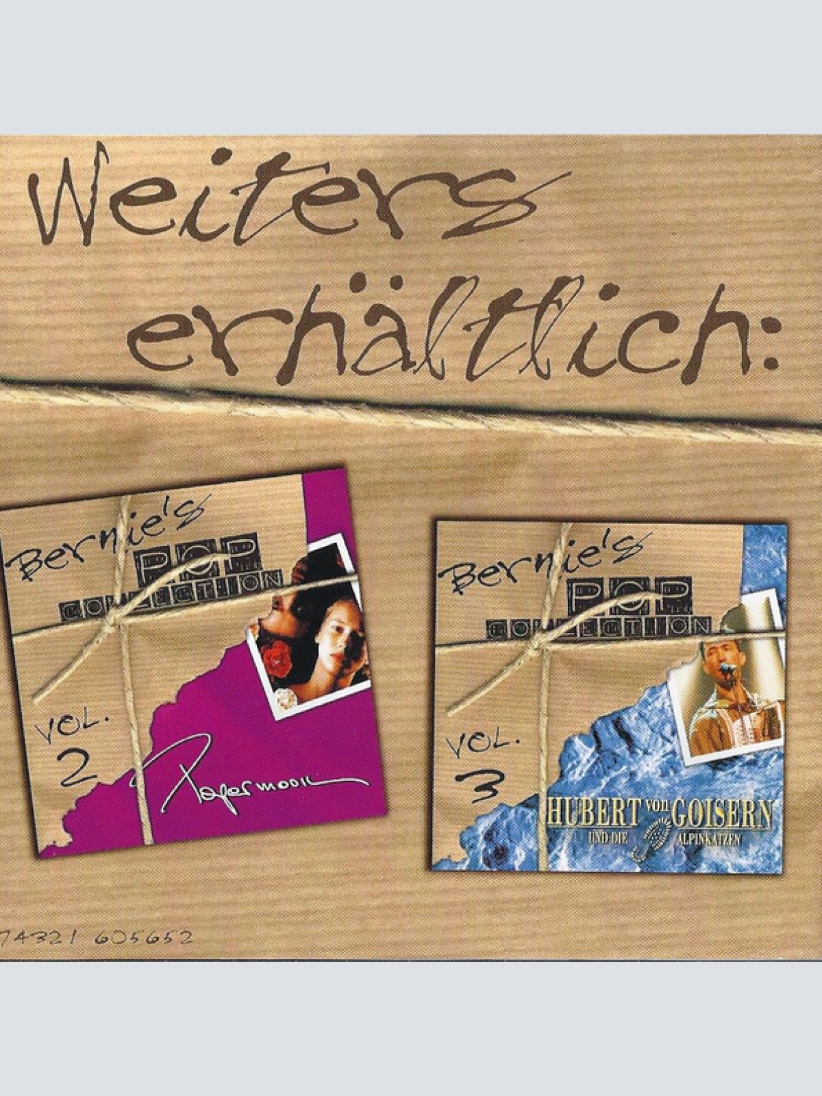 CD / Georg Danzer - Bernie's Pop Collection Vol. I