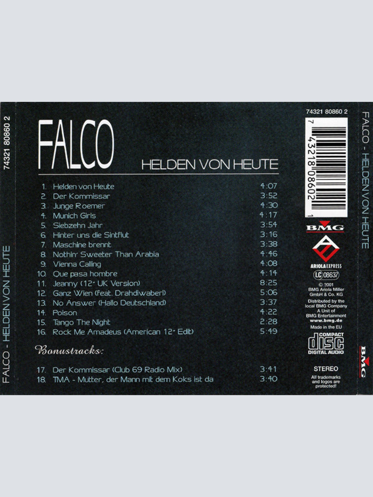 CD / Falco - Helden Von Heute