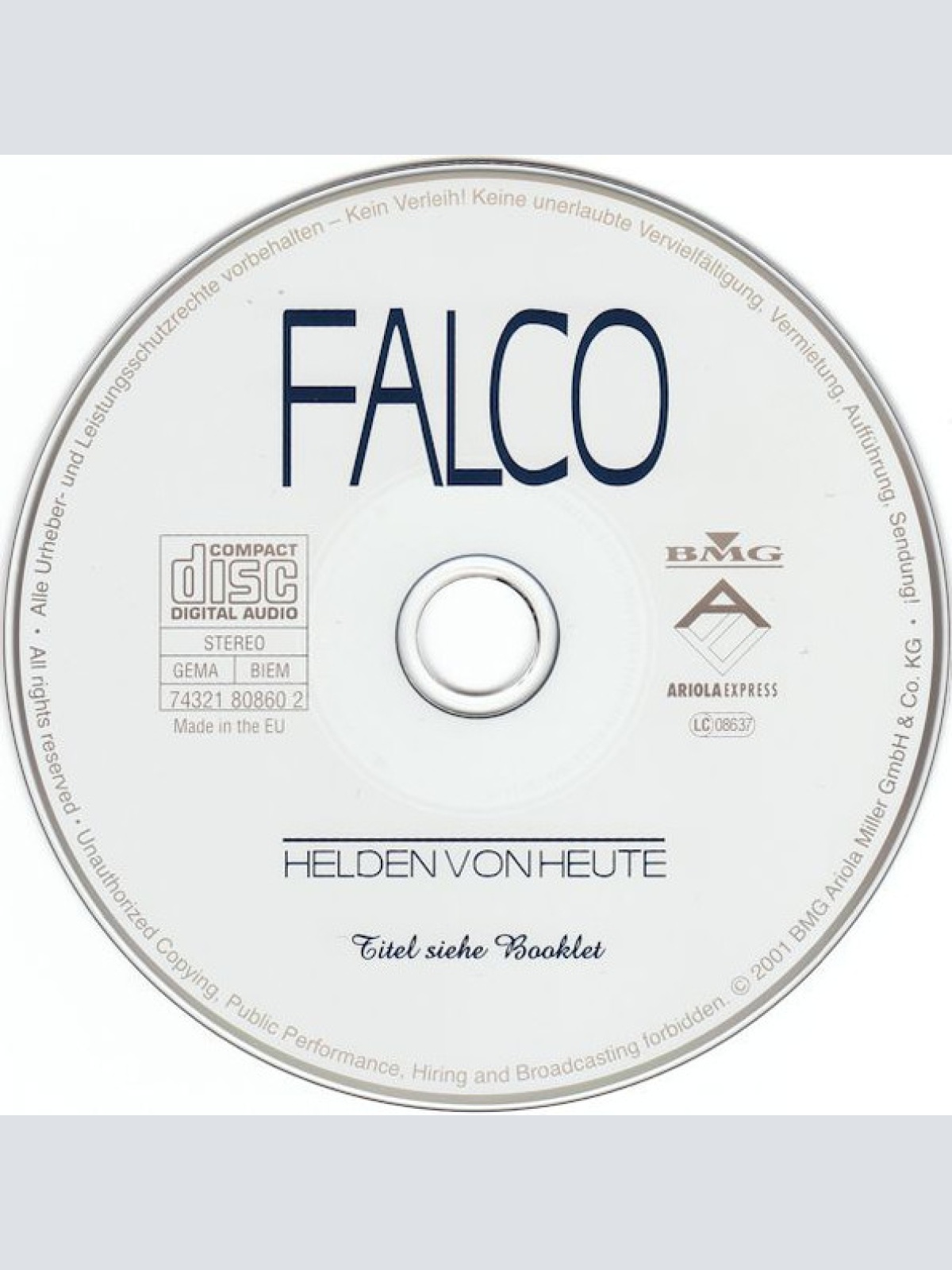 CD / Falco - Helden Von Heute