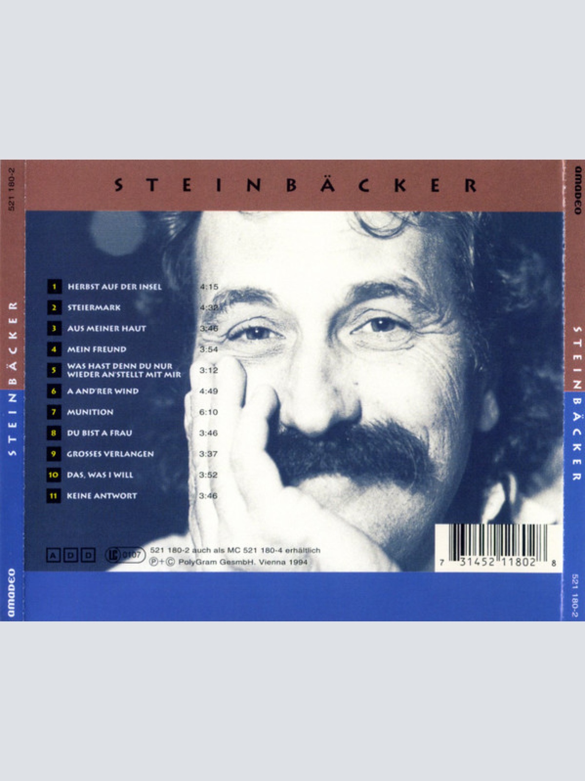 CD / Steinbäcker* - Steinbäcker