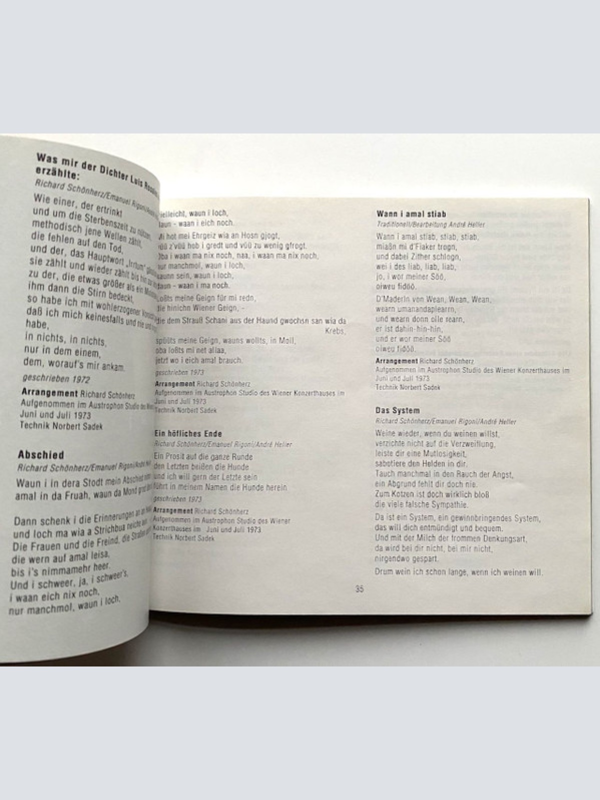 CD / André Heller - Kritische Gesamtausgabe 1967-1991