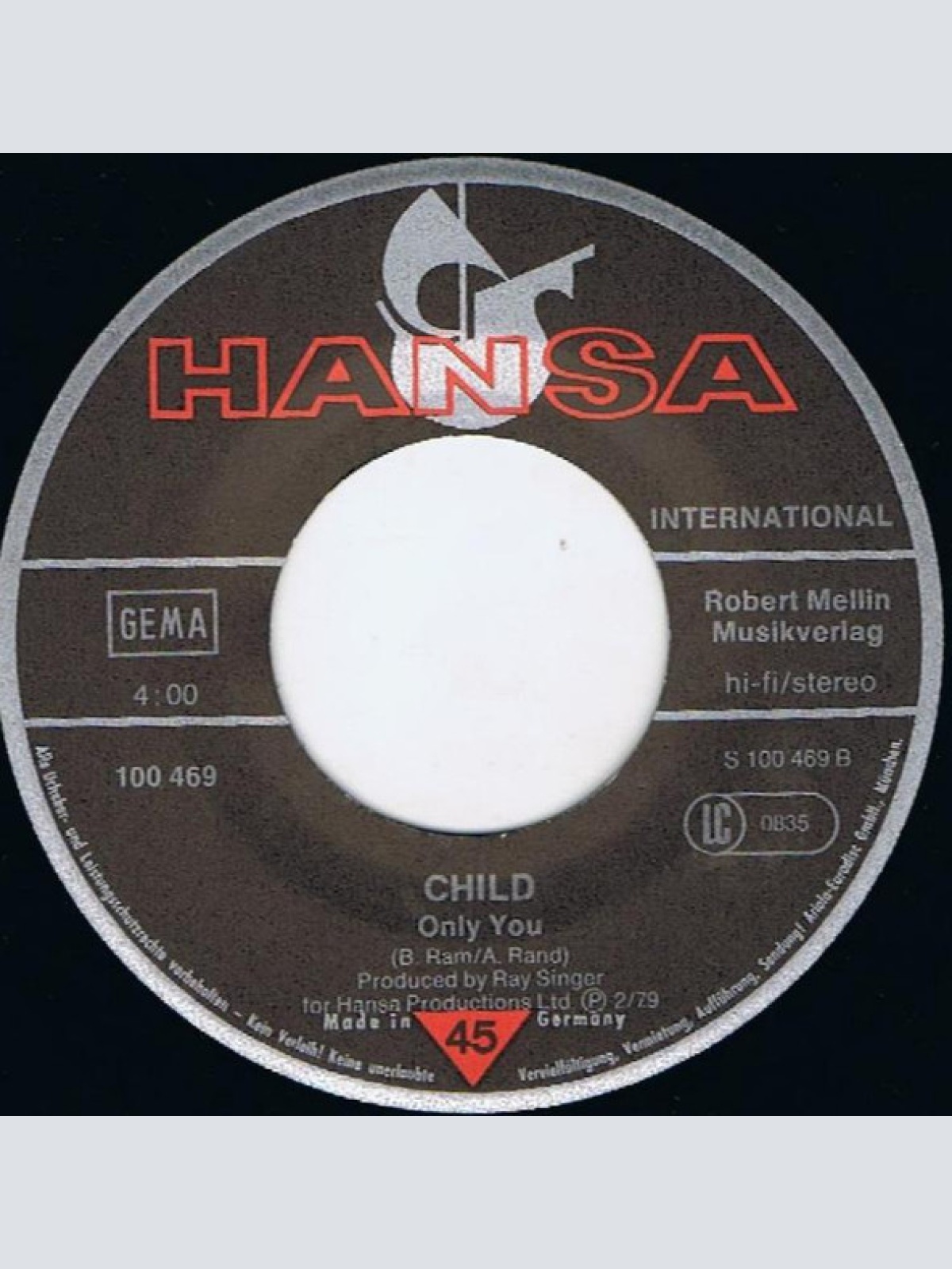 Vinyl / Child (2) - Yummy Yummy / Only You