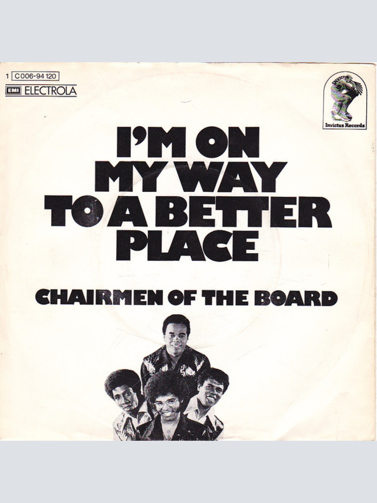 Vinyl / Chairmen Of The Board - I'm On My Way To A Better Place