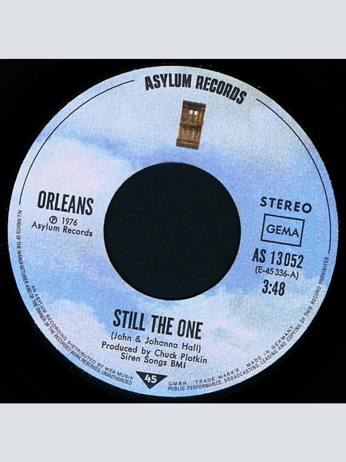 Vinyl / Orleans - Still The One