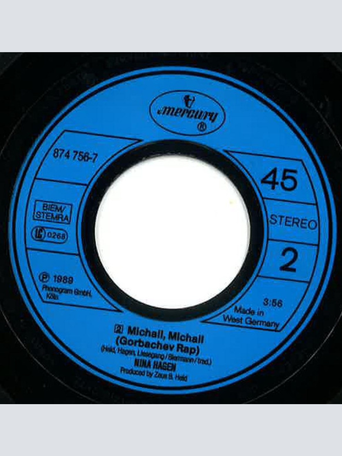 Vinyl / Nina Hagen - Hold Me