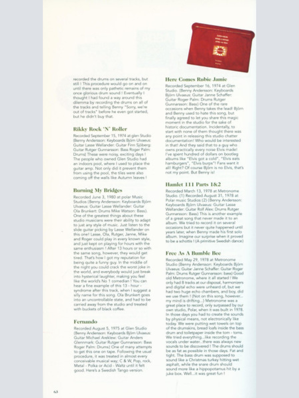 CD / ABBA - Thank You For The Music