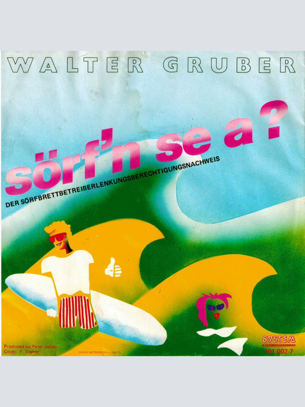Vinyl / Walter Gruber - Sörf'n Se A ?