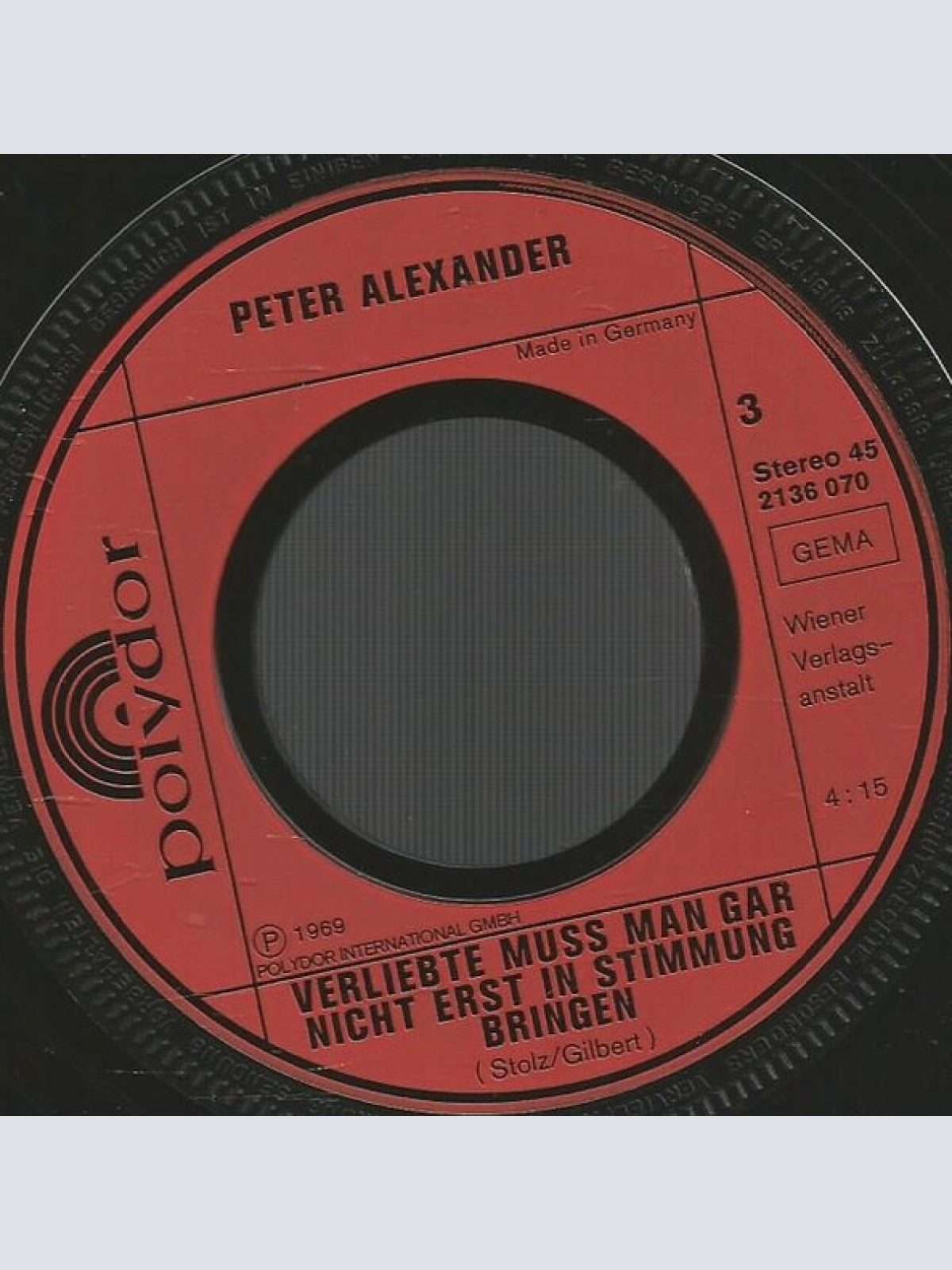 Vinyl / Peter Alexander - Die Vier Grossen Hits Folge 2