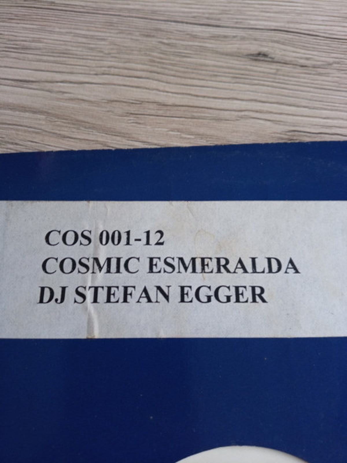 Vinyl / DJ Stefan Egger - Cosmic Esmeralda