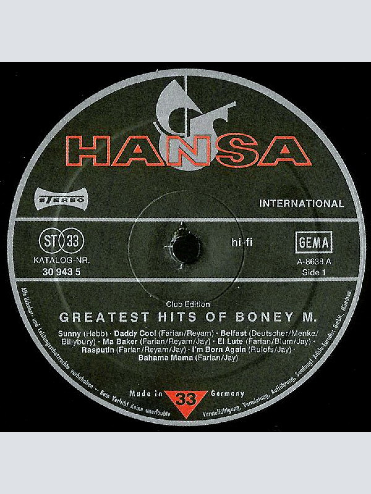 Vinyl / Boney M. - Greatest Hits Of Boney M.