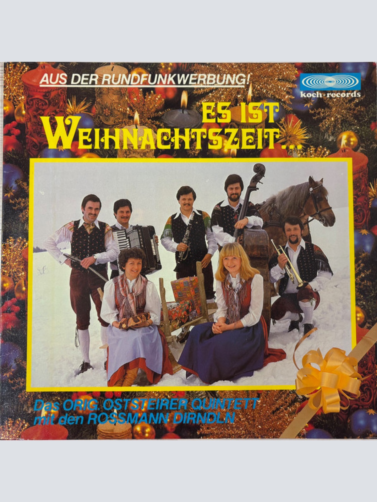 Vinyl / Das Orig. Oststeirer Quintett* Mit Den Rossmann Dirndln - Es Ist Weihnachtszeit....