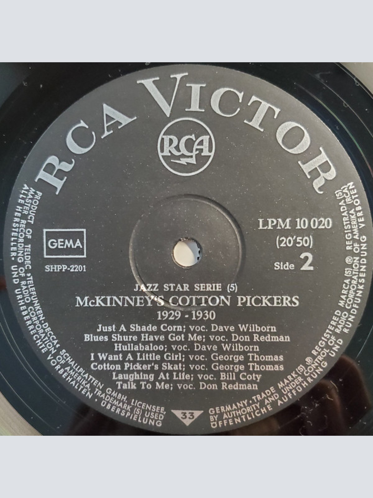 Vinyl / McKinney's Cotton Pickers - McKinney's Cotton Pickers 1929-1930