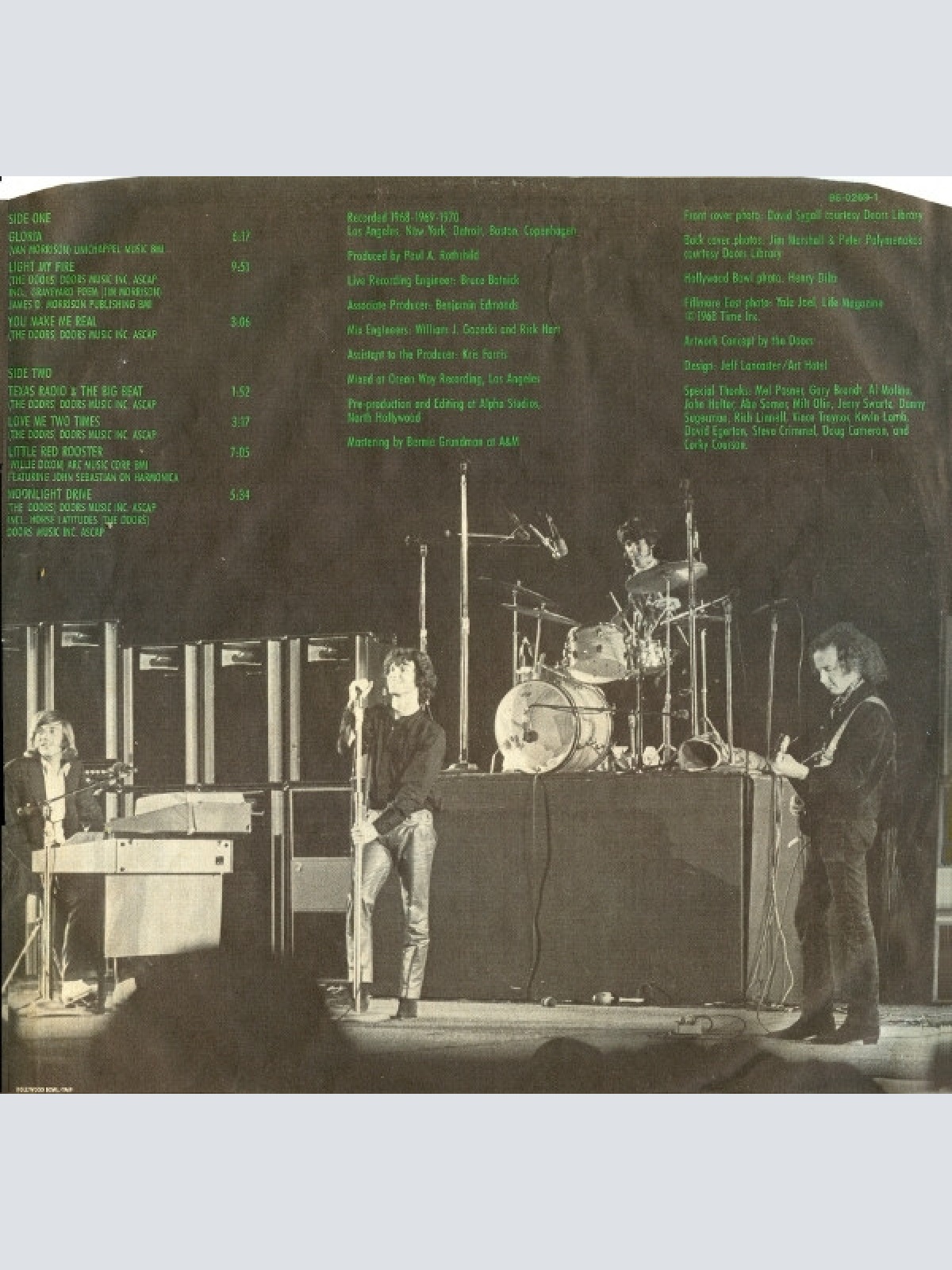 Vinyl / Doors* - Alive, She Cried