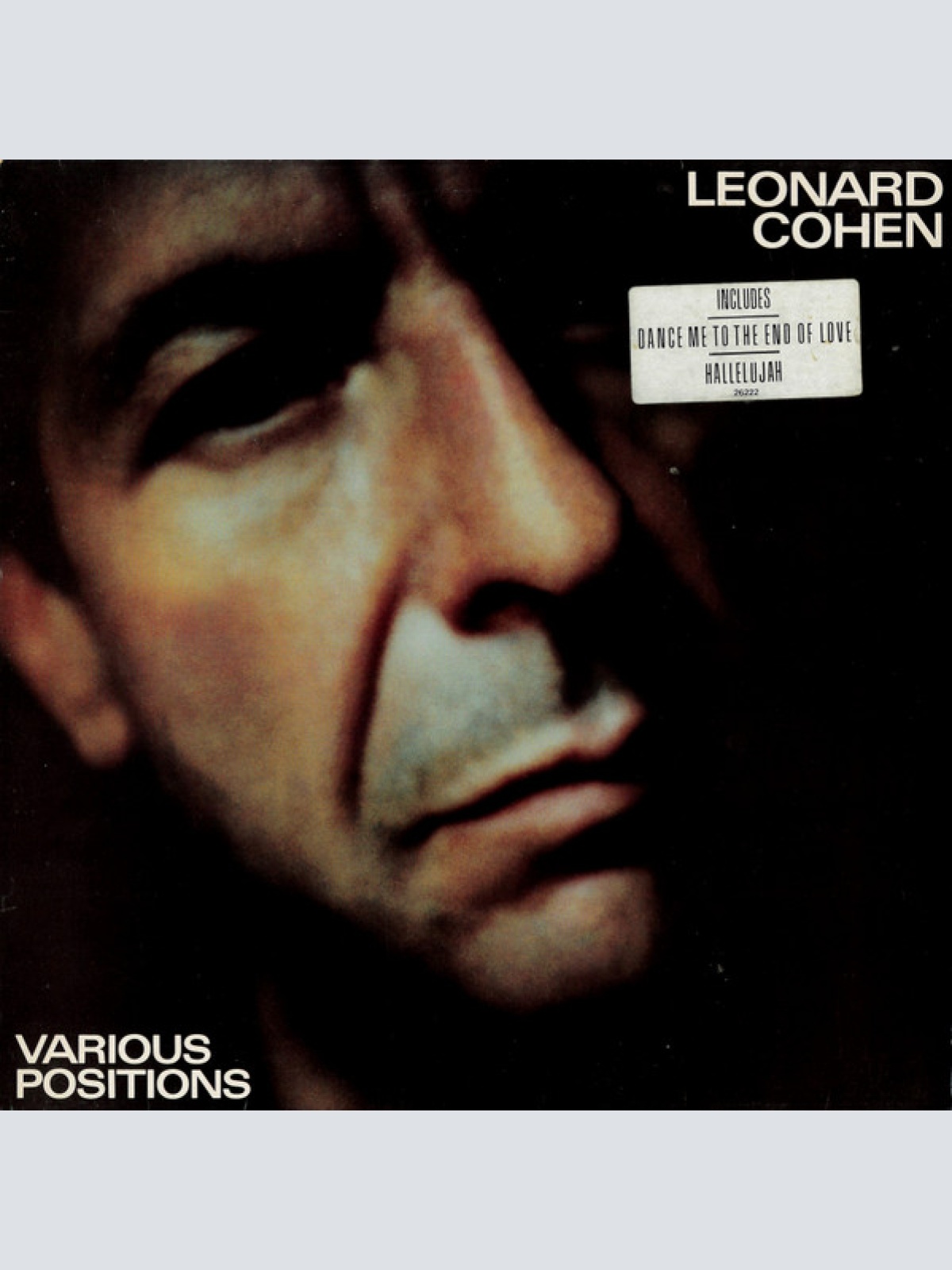 Vinyl / Leonard Cohen - Various Positions