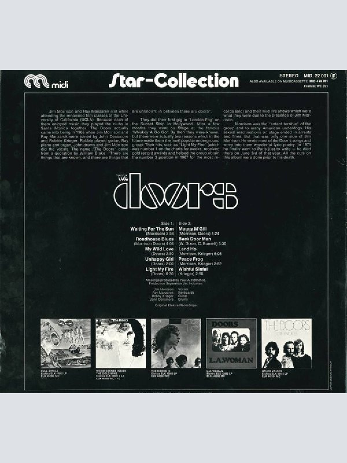 Vinyl / The Doors - Star-Collection