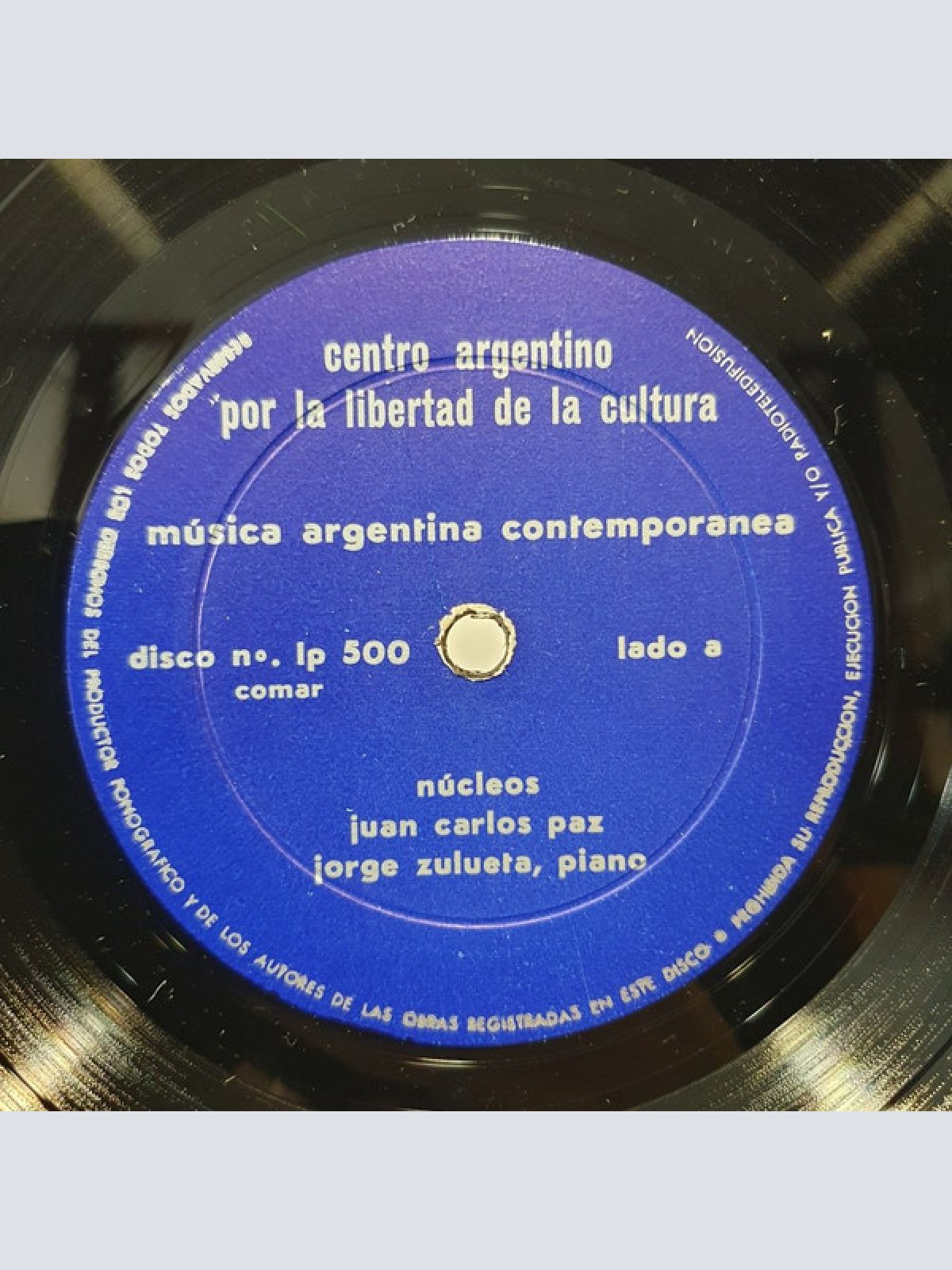 Vinyl / Juan Carlos Paz / Francisco Kröpfl / Mauricio Kagel - Jorge Zulueta - Núcleos - 1a. Serie / Música / Metapiéce (Mimetics)