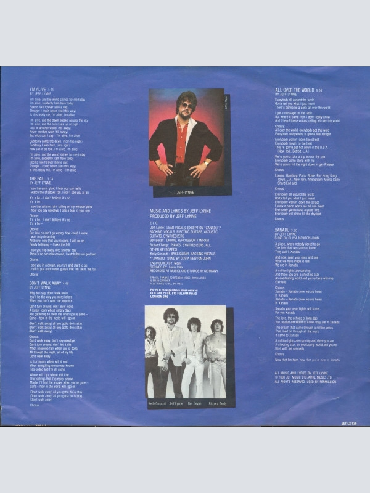 Vinyl / Electric Light Orchestra / Olivia Newton-John - Xanadu (From The Original Motion Picture Soundtrack)